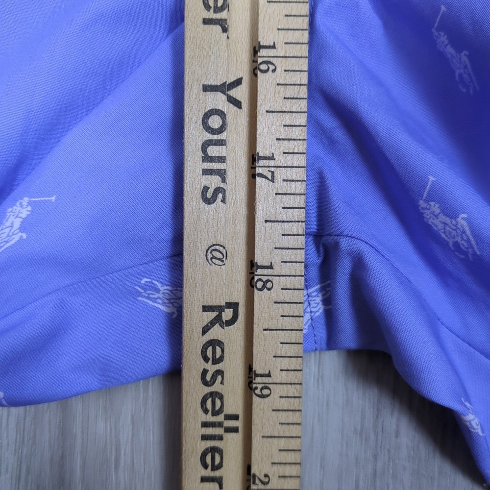 Polo Ralph Lauren Pajama Pants Mens 4XLT Blue White Logo All Over Print Lounge - Picture 13 of 16